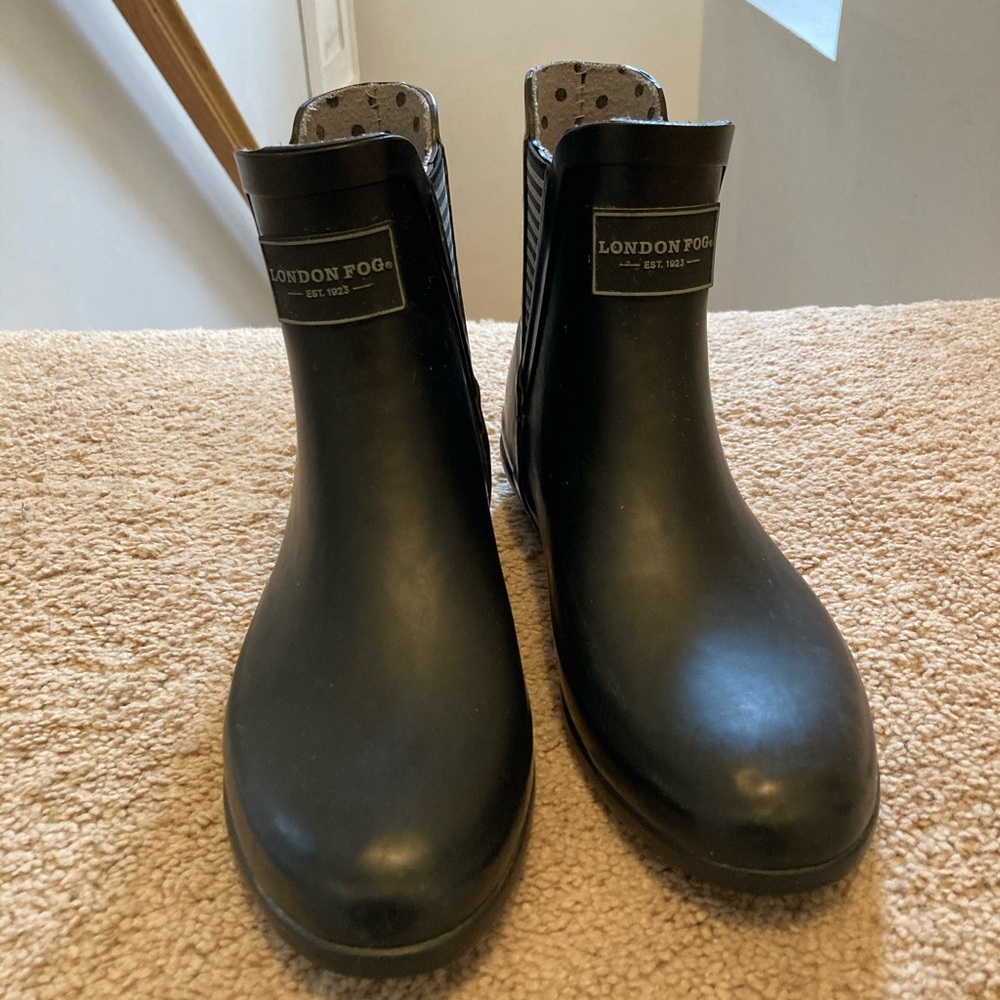 London Fog Rain Booties